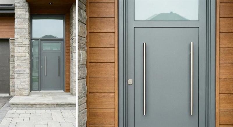 Portes d'entr&eacute;e sur mesure &agrave; Carantilly, avantages et conseils